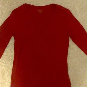 Red long sleeve